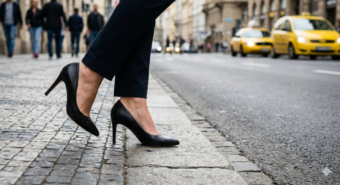 zapatos EL SUELO Y LAS ALTURAS