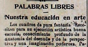 NUESTRA EDUCACIÓN EN ARTE
